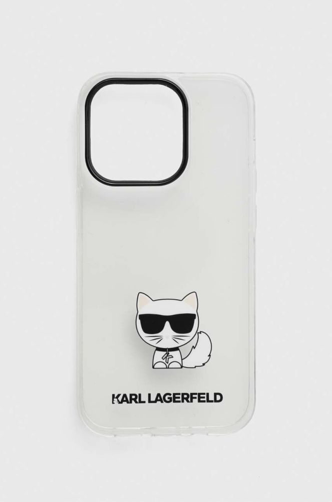 Чохол на телефон Karl Lagerfeld iPhone 14 Pro 6,1" колір прозорий (3412651)