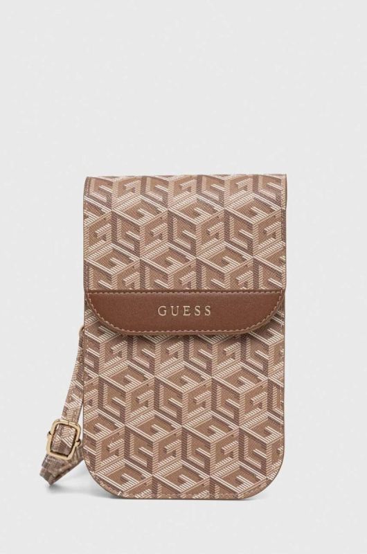 Чохол для телефону Guess колір коричневий (3412914)