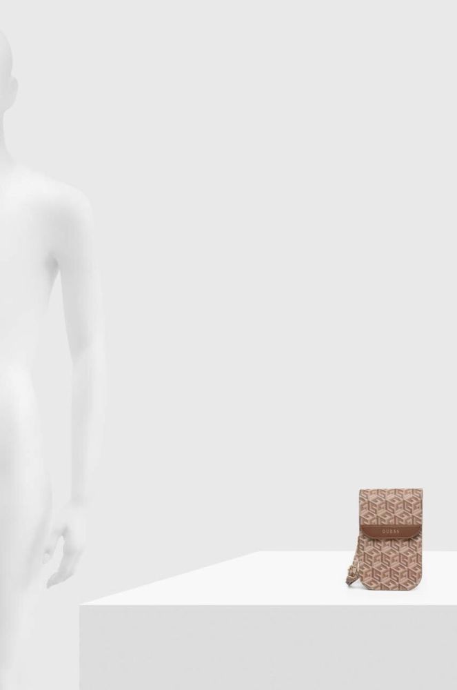 Чохол для телефону Guess колір коричневий (3412914) фото 5