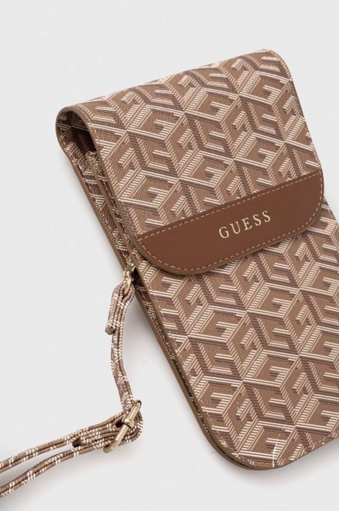 Чохол для телефону Guess колір коричневий (3412914) фото 2