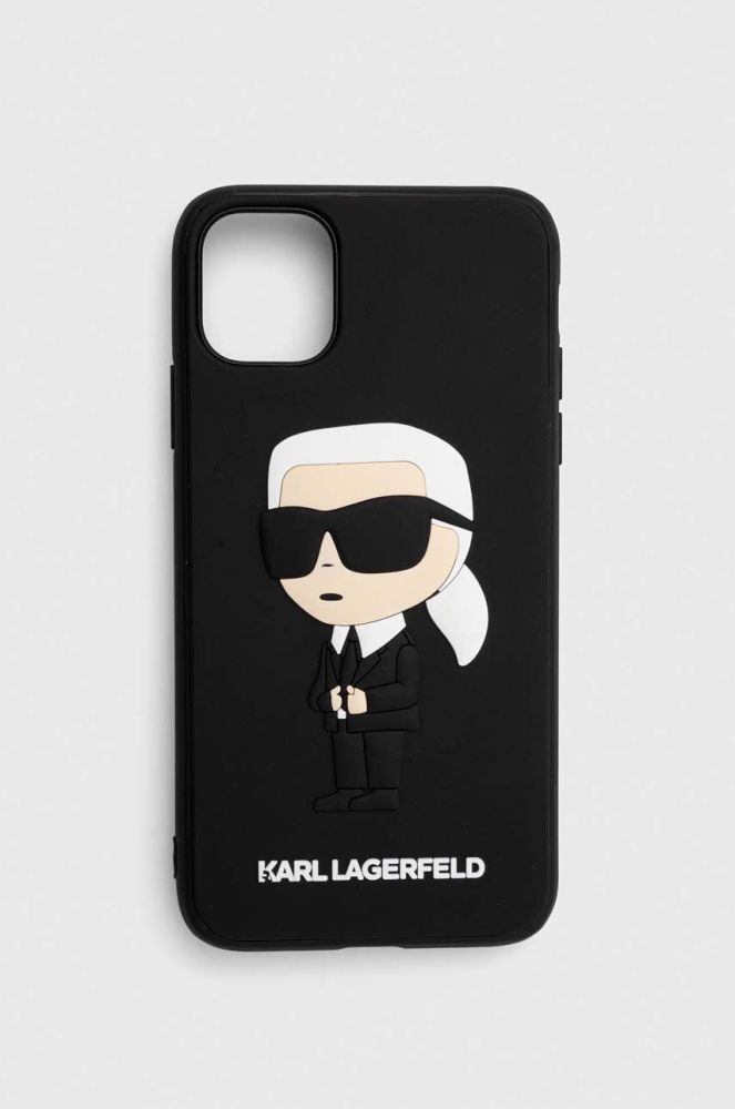 Чохол на телефон Karl Lagerfeld iPhone 11/Xr колір чорний (3412802)