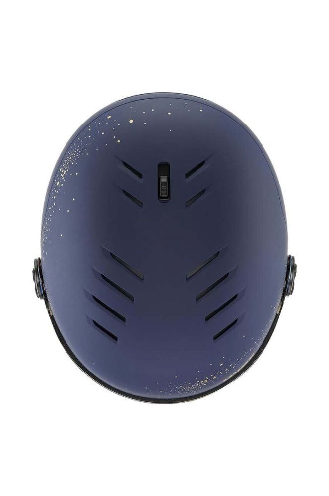 Гірськолижний шолом Uvex Wanted Visor WE колір синій фото 3