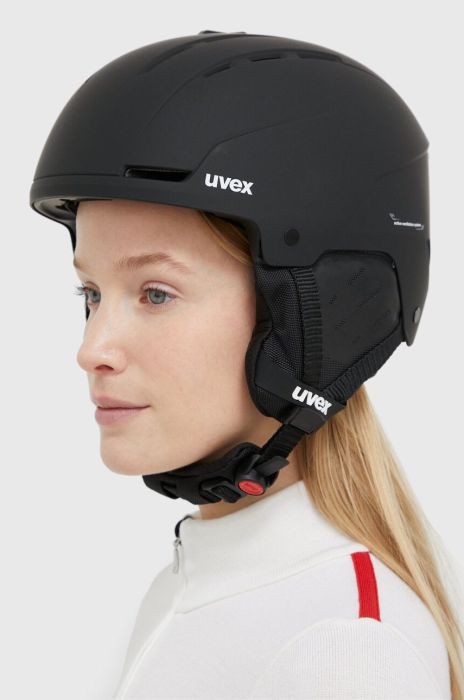 Гірськолижний шолом Uvex Stance колір чорний