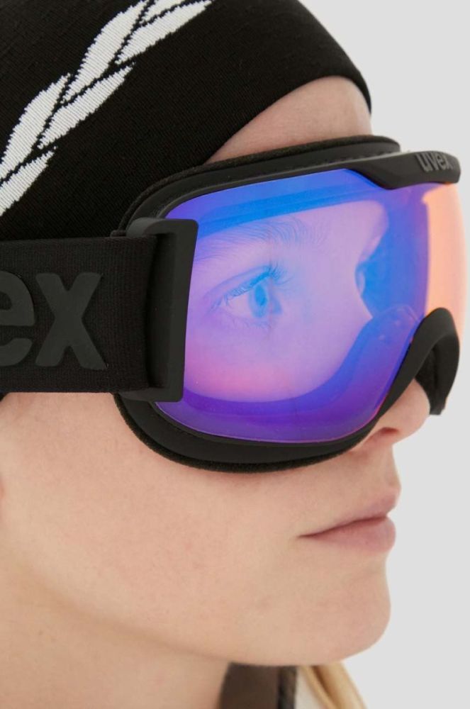 Захисні окуляри Uvex Downhill 2000 S CV колір чорний фото 3
