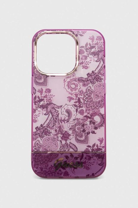 Чохол на телефон Guess iPhone 14 Pro 6,1 колір рожевий (3502520)