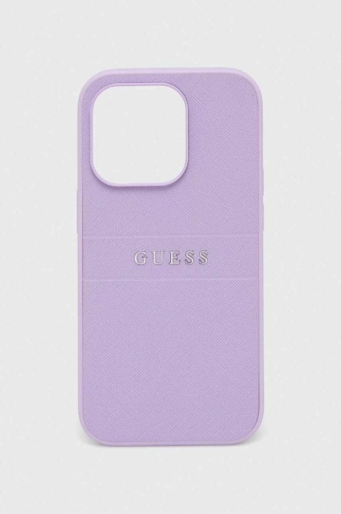 Чохол на телефон Guess iPhone 14 Pro 6,1 колір фіолетовий
