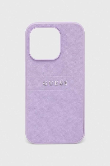 Чохол на телефон Guess iPhone 14 Pro 6,1 колір фіолетовий Чохол на телефон Guess iPhone 14 Pro 6,1 колір фіолетовий