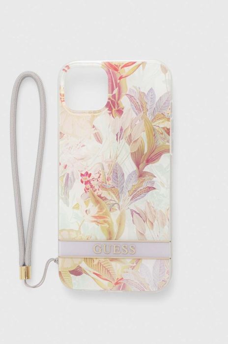 Чохол на телефон Guess iPhone 14 Plus 6,7 колір фіолетовий