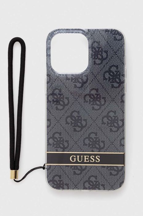 Чохол на телефон Guess iPhone 14 Pro Max 6,7 колір чорний Чохол на телефон Guess iPhone 14 Pro Max 6,7 колір чорний