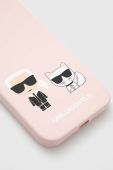 Чохол на телефон Karl Lagerfeld iPhone 14 Pro Max 6,7 колір рожевий