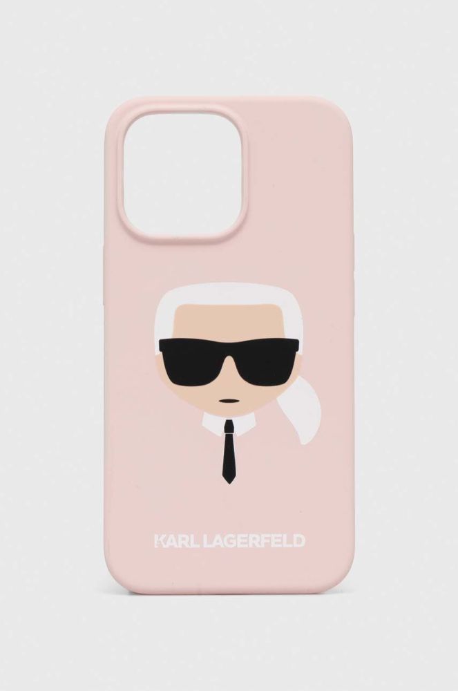 Чохол на телефон Karl Lagerfeld iPhone 13 Pro / 13 6,1 колір рожевий (3502836)