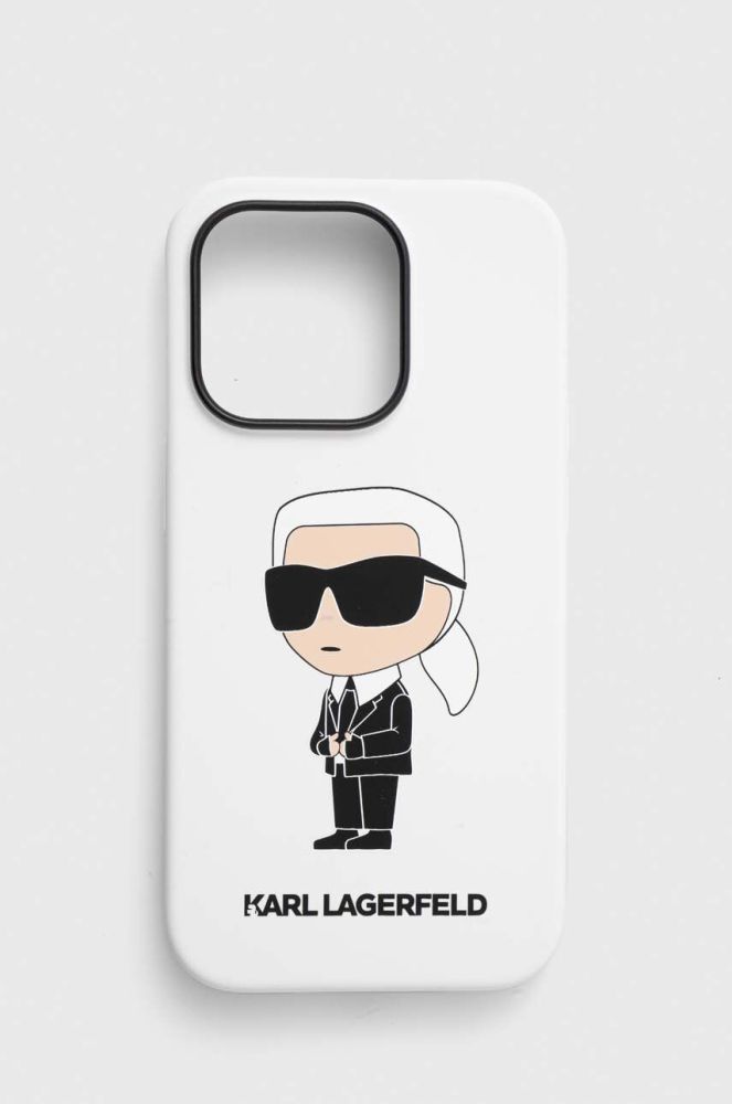 Чохол на телефон Karl Lagerfeld iPhone 14 Pro 6,1 колір білий