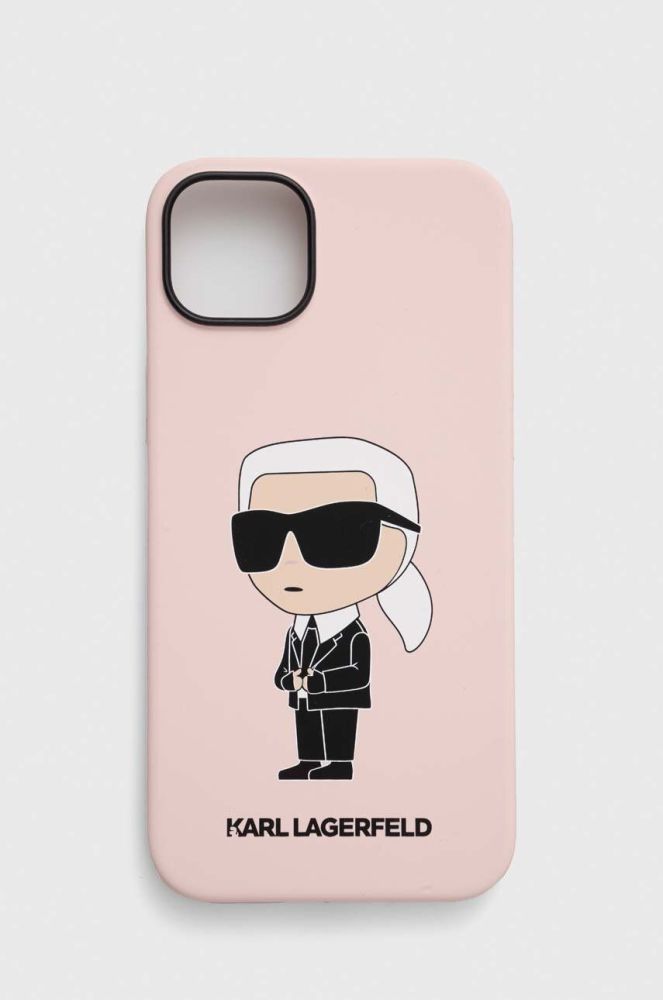 Чохол на телефон Karl Lagerfeld iPhone 14 Plus 6,7 колір рожевий (3502217)