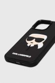 Чохол на телефон Karl Lagerfeld iPhone 13 Pro Max 6,7 колір чорний Чохол на телефон Karl Lagerfeld iPhone 13 Pro Max 6,7 колір чорний