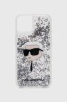 Чохол на телефон Karl Lagerfeld iPhone 14 6,1 колір срібний (3502280)