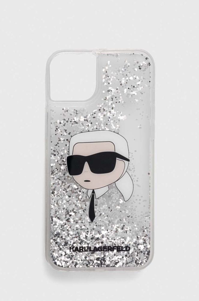 Чохол на телефон Karl Lagerfeld iPhone 14 Plus 6,7 колір срібний (3502219)