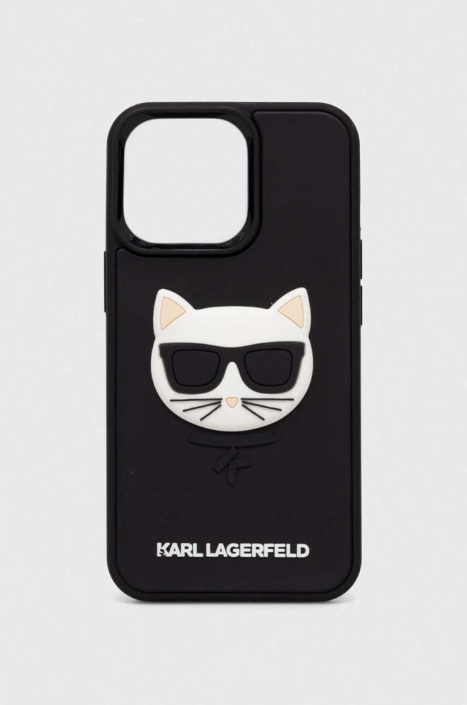 Чохол на телефон Karl Lagerfeld Iphone 13 Pro / 13 6,1" колір чорний