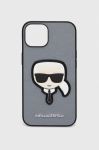 Чохол на телефон Karl Lagerfeld iPhone 14 6,1 колір срібний (3502847)