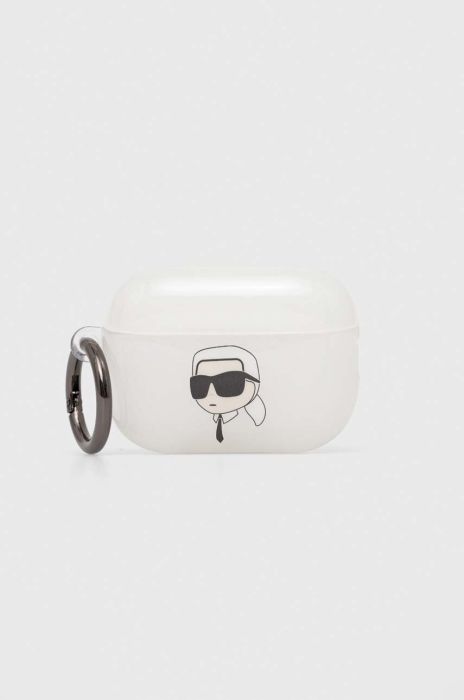 Чохол для airpod Karl Lagerfeld AirPods Pro 2 cover колір прозорий Чохол для airpod Karl Lagerfeld AirPods Pro 2 cover колір прозорий