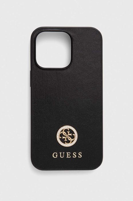 Чохол на телефон Guess iPhone 13 Pro 6.1 колір чорний Чохол на телефон Guess iPhone 13 Pro 6.1 колір чорний