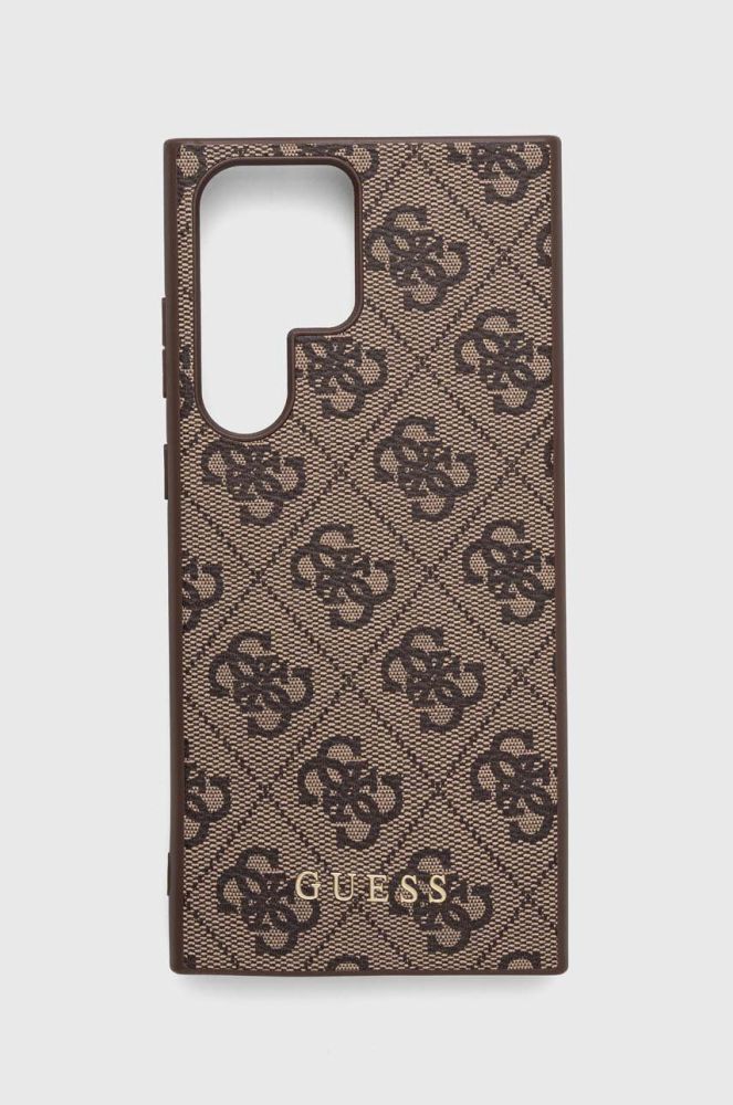 Чохол на телефон Guess S23 Ultra S918 колір коричневий (3544110)