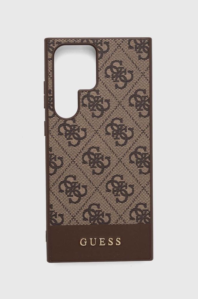 Чохол на телефон Guess S23 Ultra S918 колір коричневий (3544109)