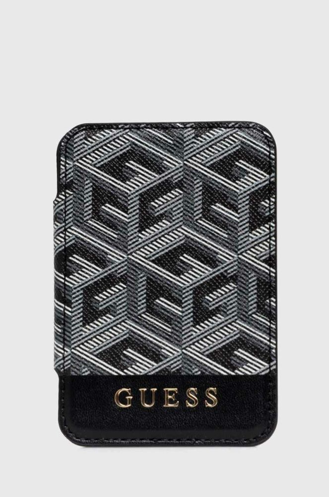 Чохол на банківські карти на магніті Guess колір чорний (3553317)