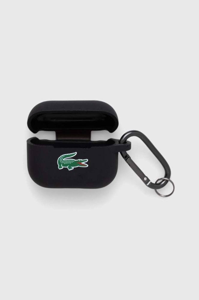 Чохол для airpods pro Lacoste AirPods Pro 2 колір чорний