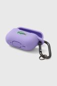 Чохол для навушників Lacoste AirPods Pro 2 колір фіолетовий Чохол для навушників Lacoste AirPods Pro 2 колір фіолетовий
