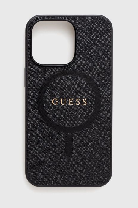 Чохол на телефон Guess iPhone 13 Pro / 13 6.1 колір чорний Чохол на телефон Guess iPhone 13 Pro / 13 6.1 колір чорний