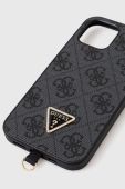 Чохол на телефон Guess iPhone 12 / 12 Pro 6.1 колір сірий Чохол на телефон Guess iPhone 12 / 12 Pro 6.1 колір сірий