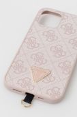 Чохол на телефон Guess iPhone 12 / 12 Pro 6.1 колір рожевий Чохол на телефон Guess iPhone 12 / 12 Pro 6.1 колір рожевий