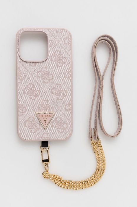 Чохол на телефон Guess iPhone 13 Pro / 13 6.1 колір рожевий (3552262)