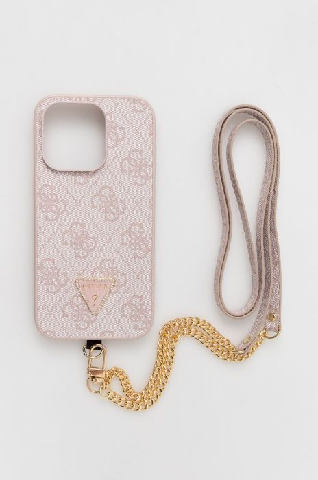 Чохол на телефон Guess iPhone 14 Pro 6.1 колір рожевий (3553065) Чохол на телефон Guess iPhone 14 Pro 6.1 колір рожевий (3553065)