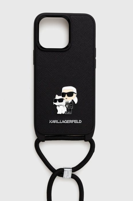 Чохол на телефон Karl Lagerfeld iPhone 13 Pro / 13 6.1 колір чорний (3552265)