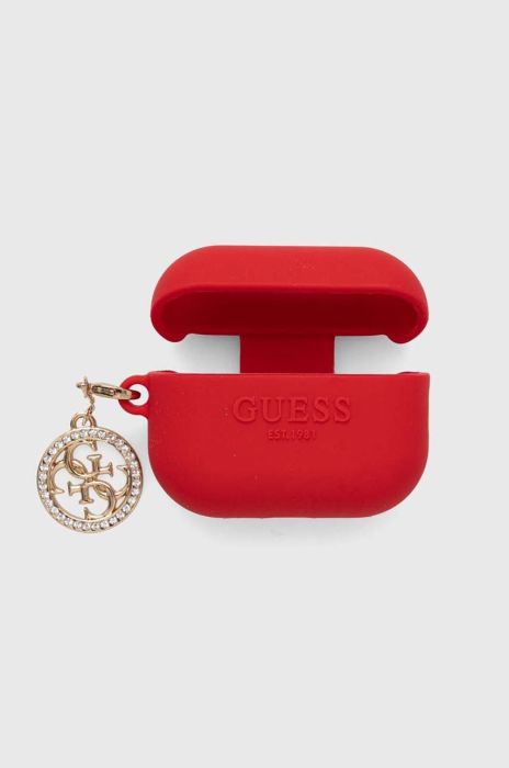 Чохол для навушників Guess AirPods Pro 2 cover колір червоний Чохол для навушників Guess AirPods Pro 2 cover колір червоний