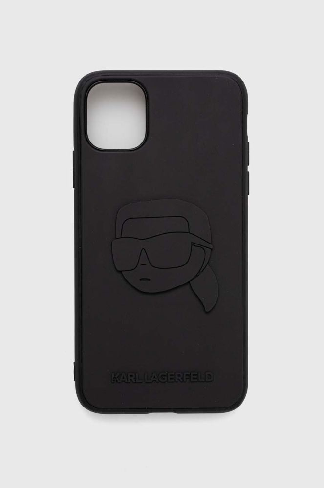 Чохол на телефон Karl Lagerfeld iPhone 11 / Xr 6.1 колір чорний (3544111)