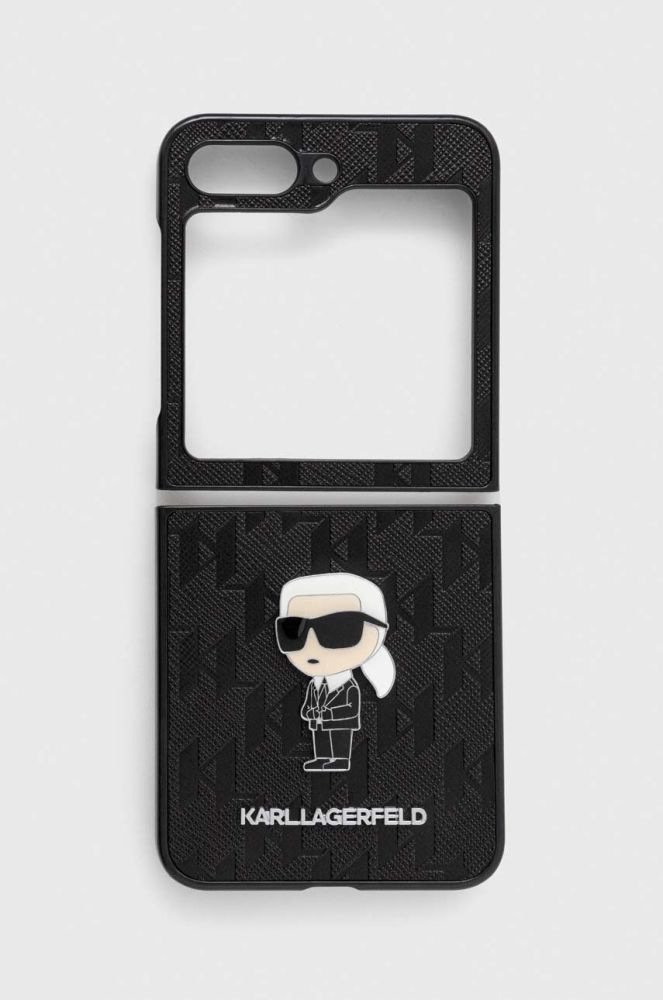 Чохол на телефон Karl Lagerfeld Samsung Galaxy Z Flip5 колір чорний