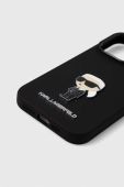 Чохол на телефон Karl Lagerfeld iPhone 13 Pro / 13 6.1 колір чорний (3644013) Чохол на телефон Karl Lagerfeld iPhone 13 Pro / 13 6.1 колір чорний (3644013)