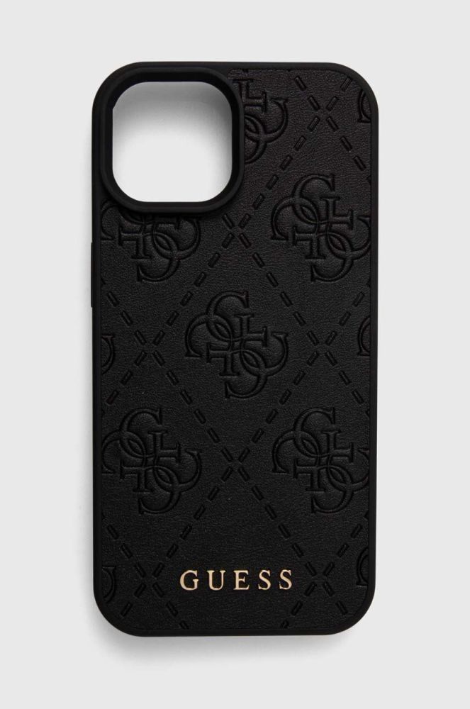 Чохол на телефон Guess iPhone 15 6.1 колір чорний (3649480)