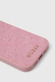 Чохол на телефон Guess iPhone 15 Pro 6.1 колір рожевий (3649667)
