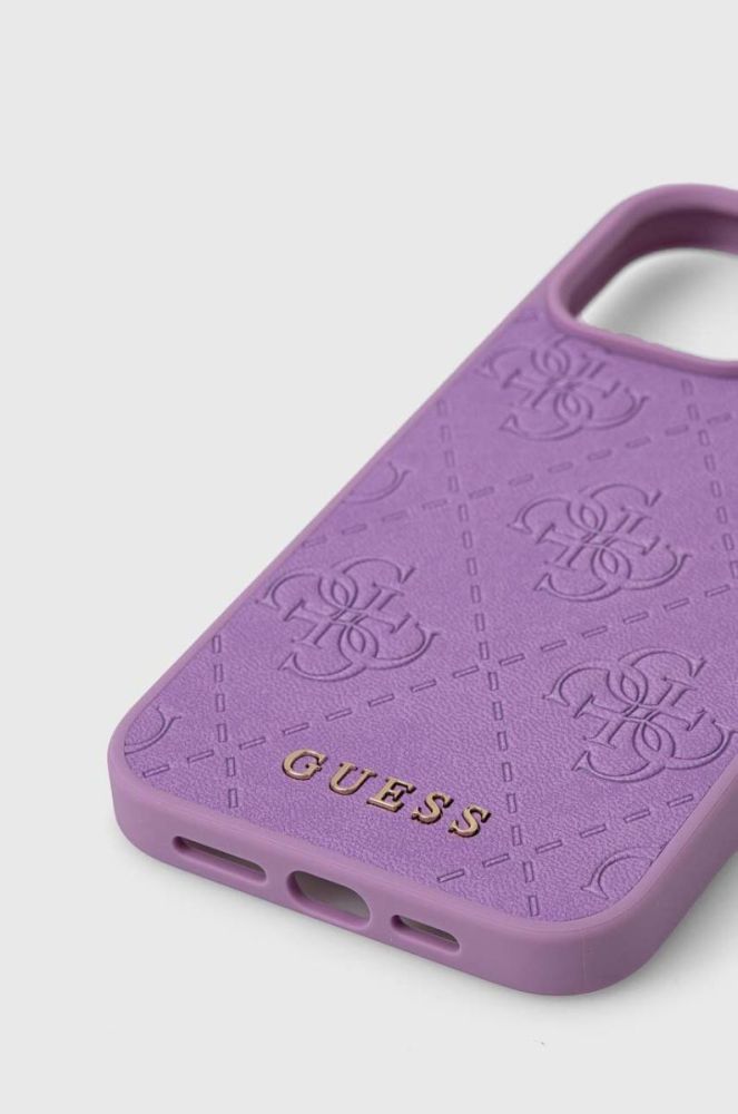 Чохол на телефон Guess iPhone 15 Pro Max 6.7 колір фіолетовий фото 2