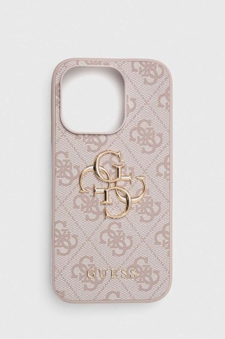 Чохол на телефон Guess iPhone 15 Pro 6.1 колір рожевий (3646561) Чохол на телефон Guess iPhone 15 Pro 6.1 колір рожевий (3646561)