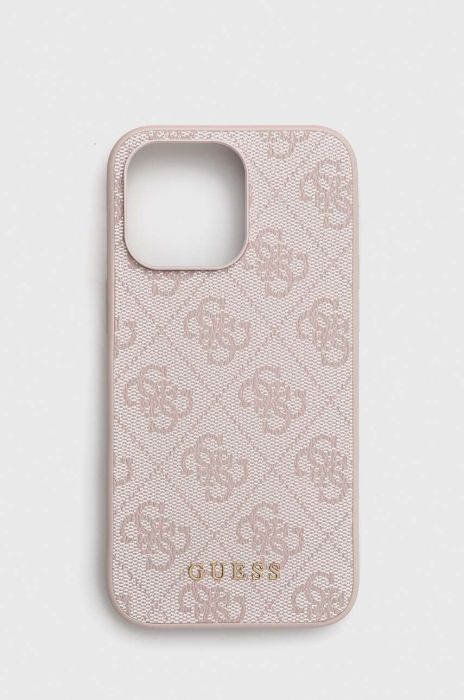Чохол на телефон Guess iPhone 15 Pro Max 6.7 колір рожевий (3647341) Чохол на телефон Guess iPhone 15 Pro Max 6.7 колір рожевий (3647341)