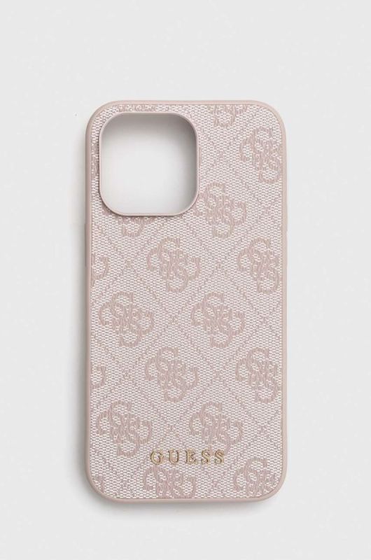Чохол на телефон Guess iPhone 15 Pro Max 6.7 колір рожевий (3647341)
