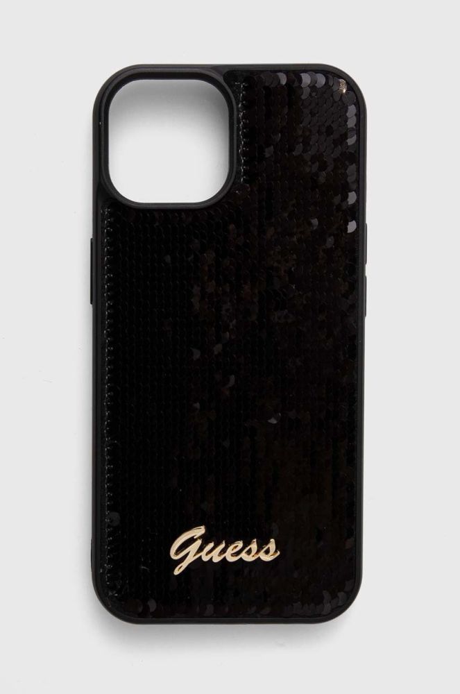 Чохол на телефон Guess iPhone 15 6.1 колір чорний (3649553)