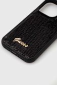 Чохол на телефон Guess iPhone 15 Pro 6.1 колір чорний (3646284) Чохол на телефон Guess iPhone 15 Pro 6.1 колір чорний (3646284)