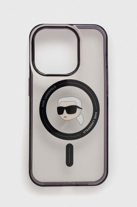 Чохол на телефон Karl Lagerfeld iPhone 15 Pro 6.1 колір прозорий (3649829) Чохол на телефон Karl Lagerfeld iPhone 15 Pro 6.1 колір прозорий (3649829)