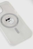 Чохол на телефон Karl Lagerfeld iPhone 15 6.1 колір прозорий (3649359) Чохол на телефон Karl Lagerfeld iPhone 15 6.1 колір прозорий (3649359)