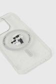 Чохол на телефон Karl Lagerfeld iPhone 15 Pro 6.1 колір прозорий (3649799) Чохол на телефон Karl Lagerfeld iPhone 15 Pro 6.1 колір прозорий (3649799)